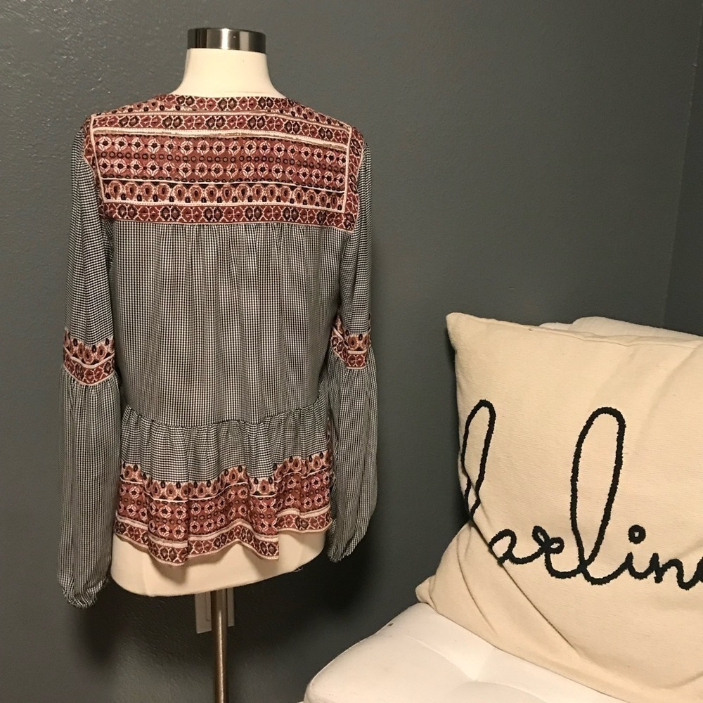 Veronica Beard silk Rosie top size 6 - Picture 6 of 9